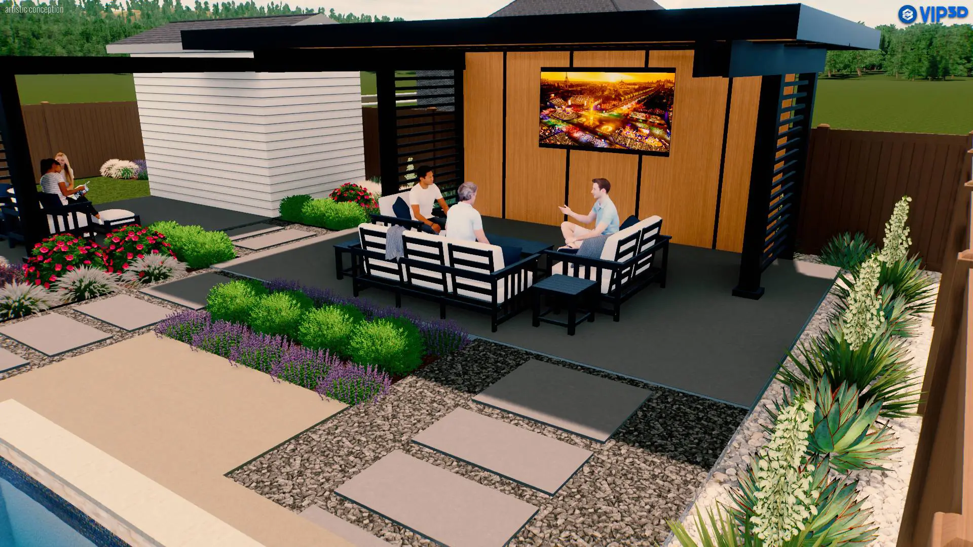 A Veteran Landscape & Outdoor Living- Landscape design