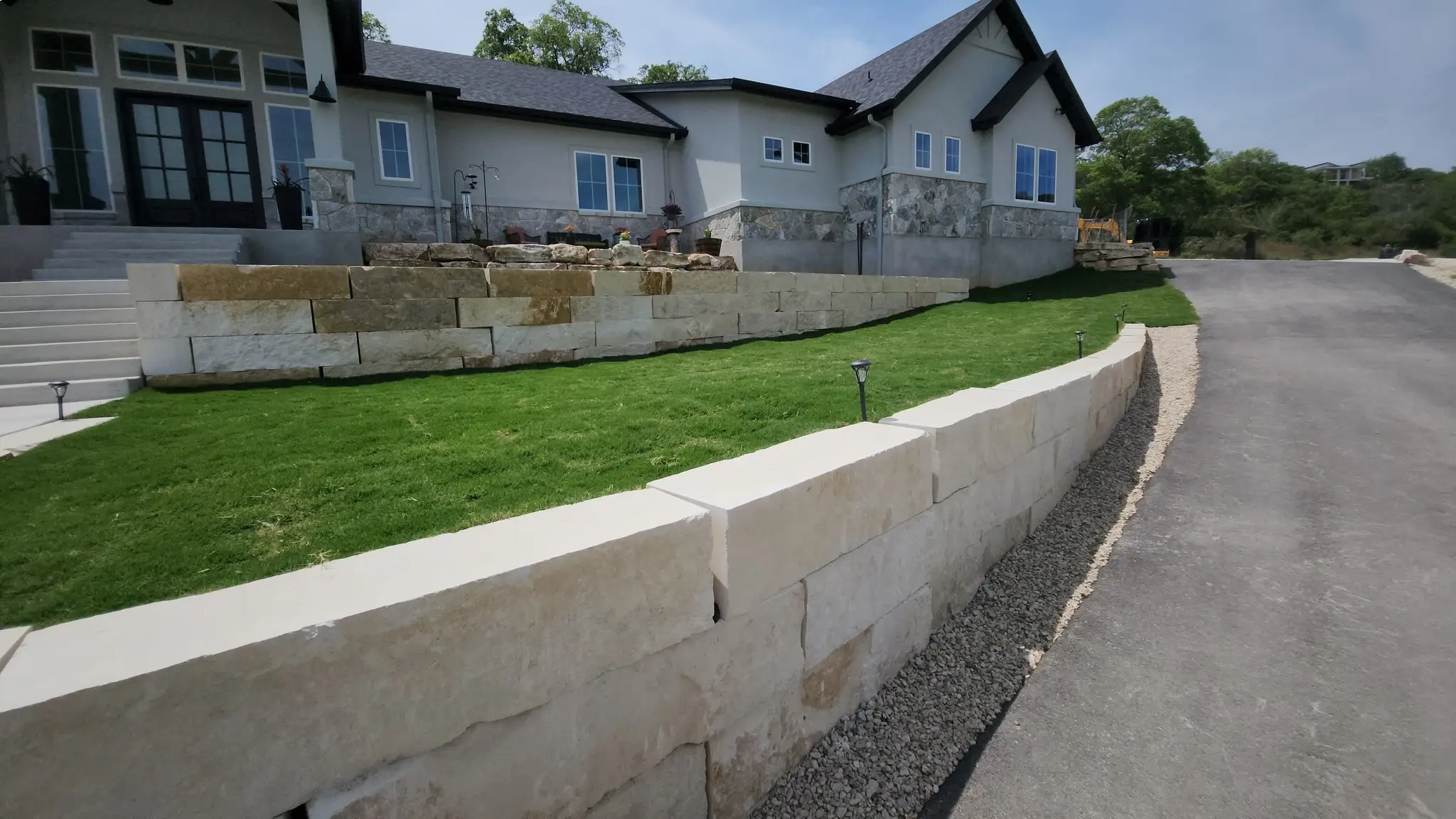 A Veteran Landscape & Outdoor Living - drainage solutions